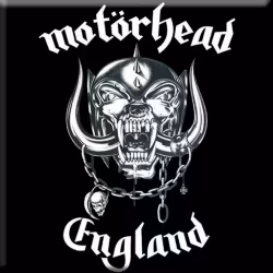 MOTÖRHEAD: England fridge magnet (kylskåpsmagnet)