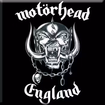 MOTÖRHEAD: England fridge magnet (kylskåpsmagnet)