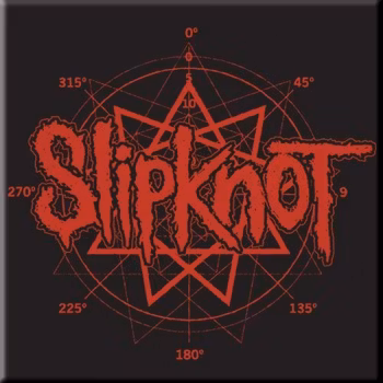 SLIPKNOT: Logo fridge magnet (kylskåpsmagnet)