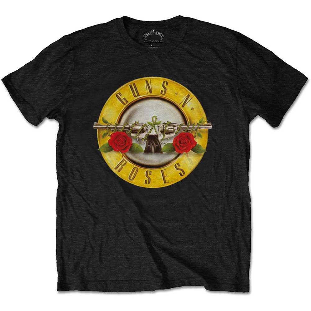 GUNS N' ROSES: Classic Logo T-shirt (black)
