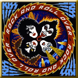 KISS: Rock & Roll Over fridge magnet (kylskåpsmagnet)