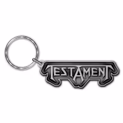 TESTAMENT: Logo Nyckelring