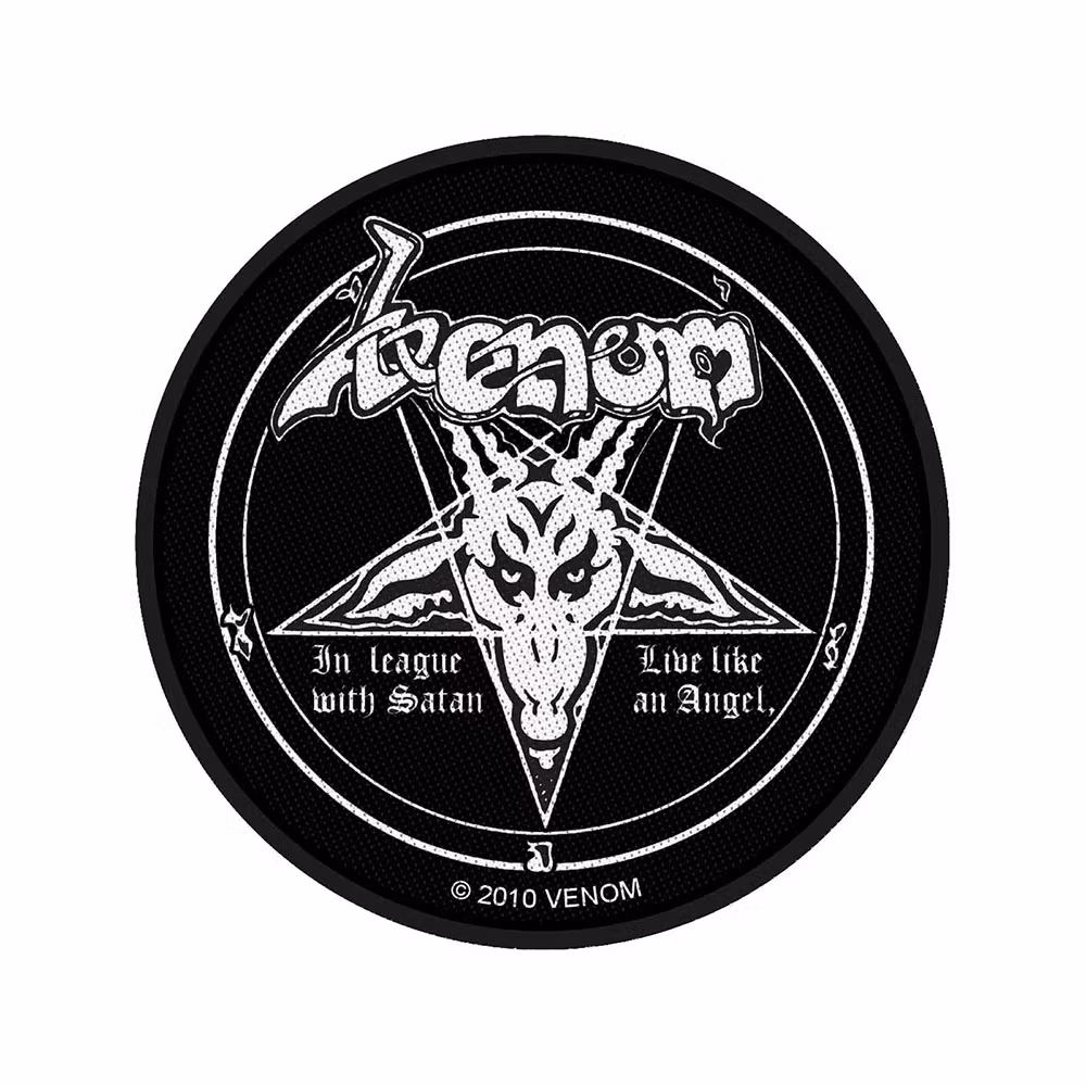 VENOM: In League With Satan Standard Patch (tygmärke)