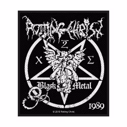 ROTTING CHRIST: Black Metal Standard Patch (tygmärke)