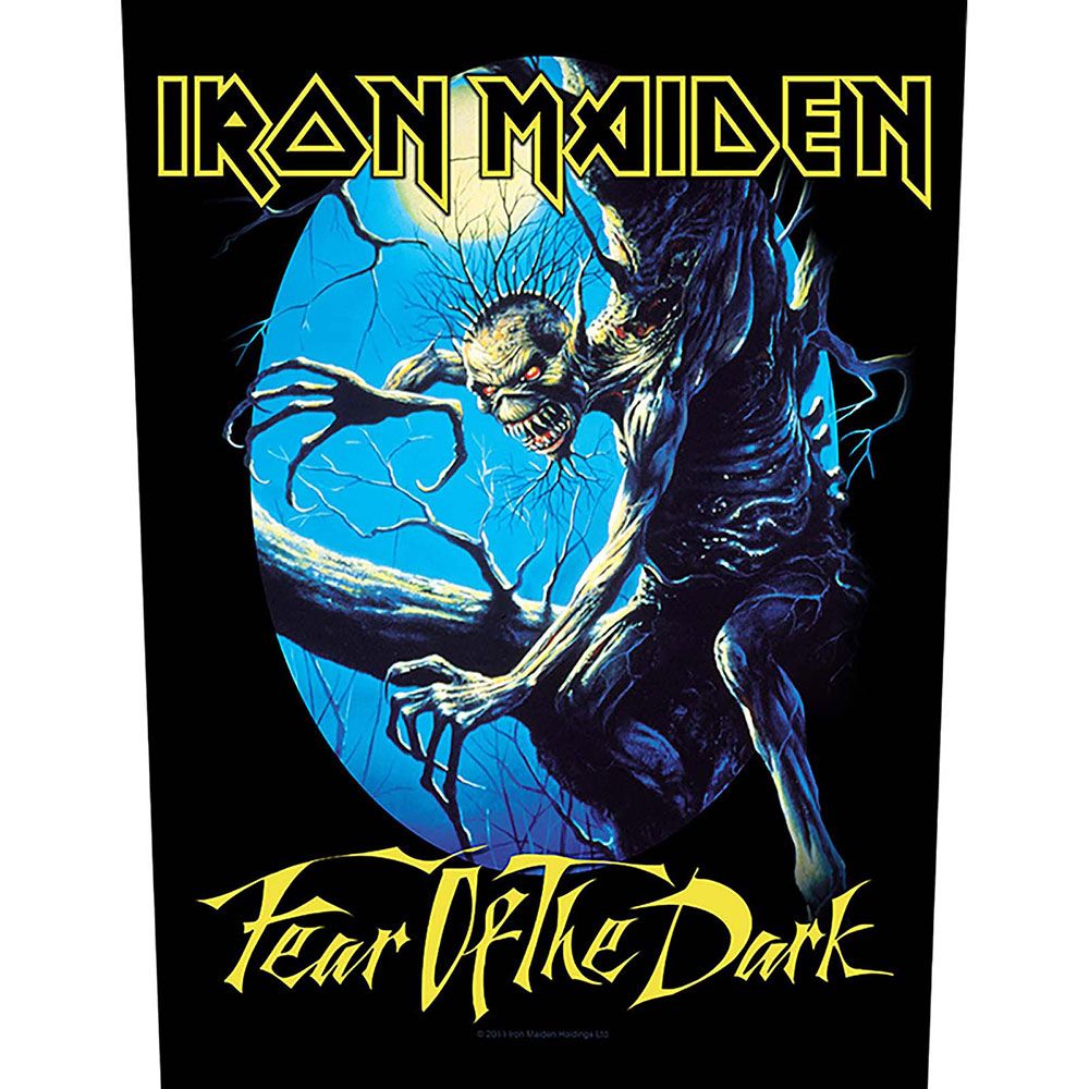 IRON MAIDEN: Fear Of The Dark Back Patch (ryggmärke)