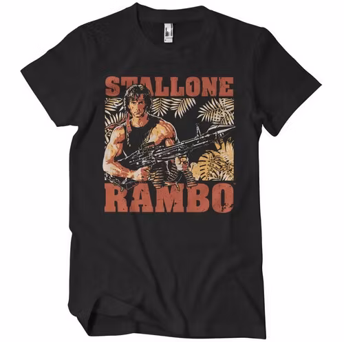 RAMBO: Jungle T-Shirt (Black)