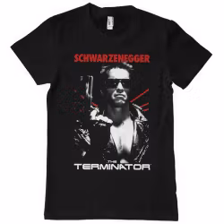 THE TERMINATOR: Poster T-Shirt (Black)