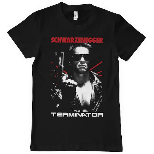 THE TERMINATOR: Poster T-Shirt (Black)
