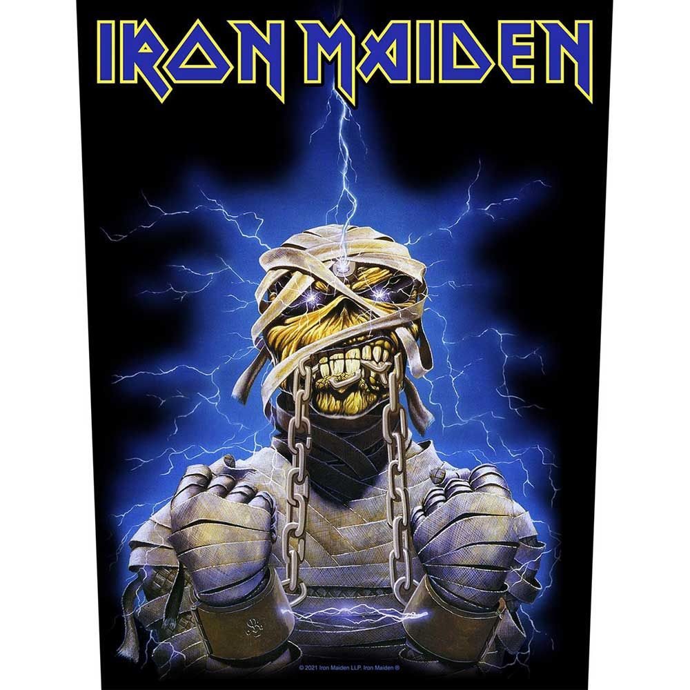 IRON MAIDEN: Powerslave Eddie Back Patch (ryggmärke)