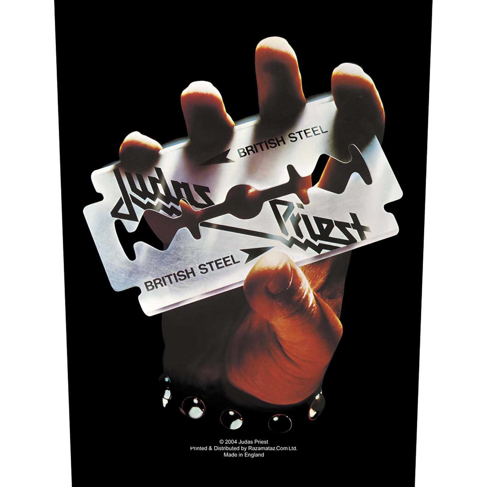 JUDAS PRIEST: British Steel Back Patch (ryggmärke)