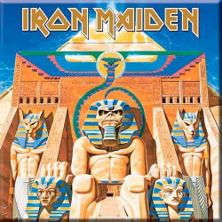 IRON MAIDEN: Powerslave fridge magnet (kylskåpsmagnet)