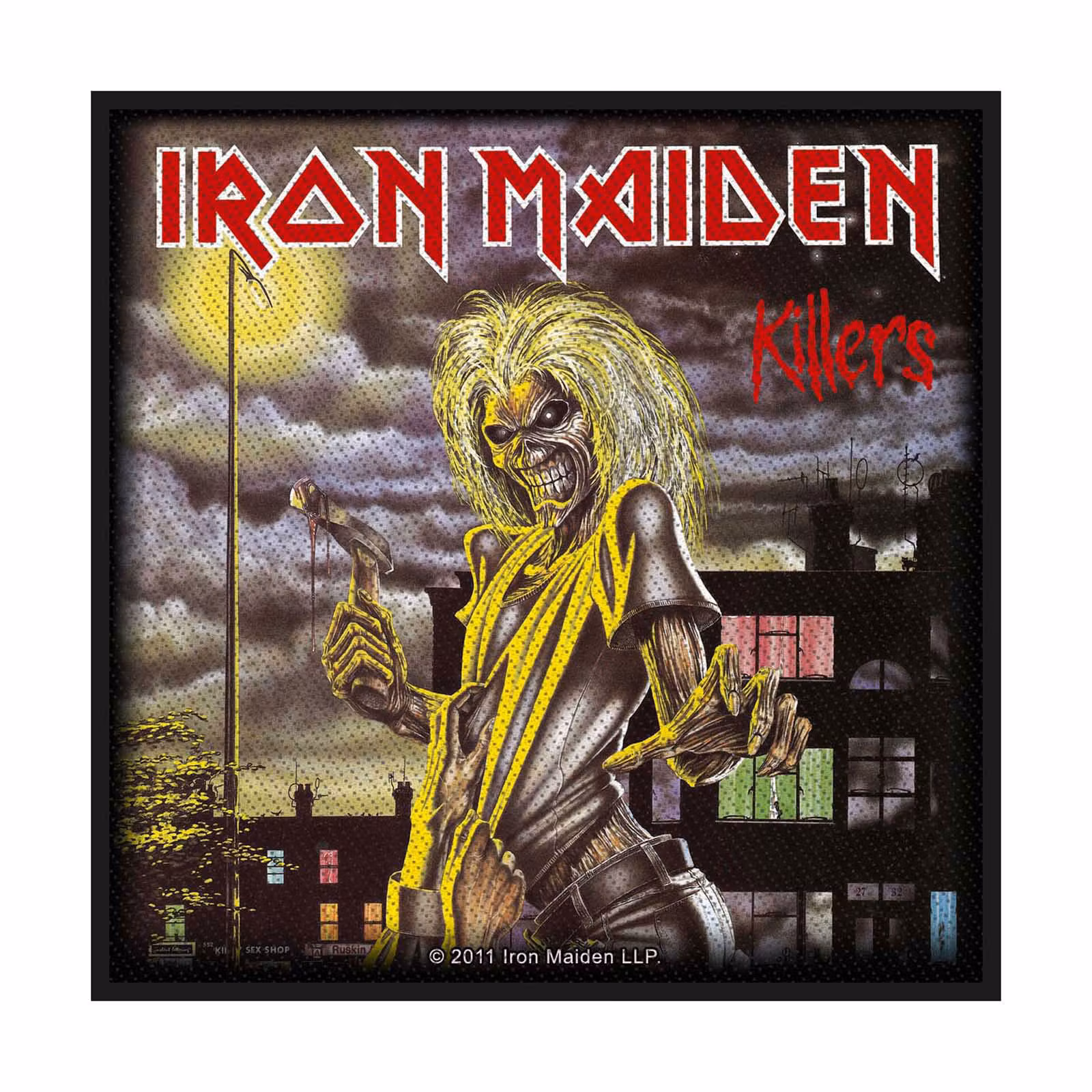 IRON MAIDEN: Killers Standard Patch (tygmärke)