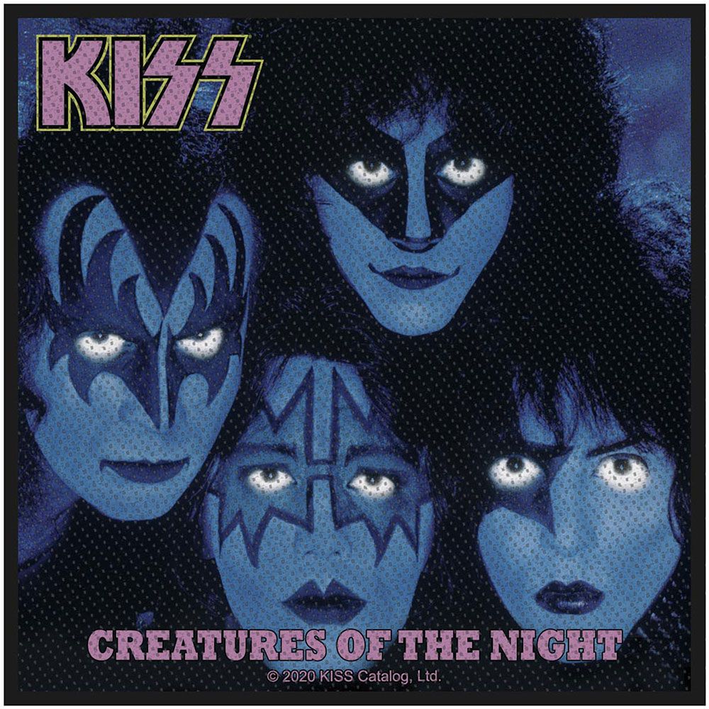 KISS: Creatures Of The Night Standard Patch (tygmärke)