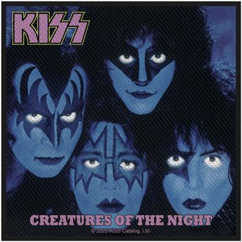 KISS: Creatures Of The Night Standard Patch (tygmärke)