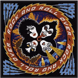 KISS: Rock And Roll Over Standard Patch (tygmärke)