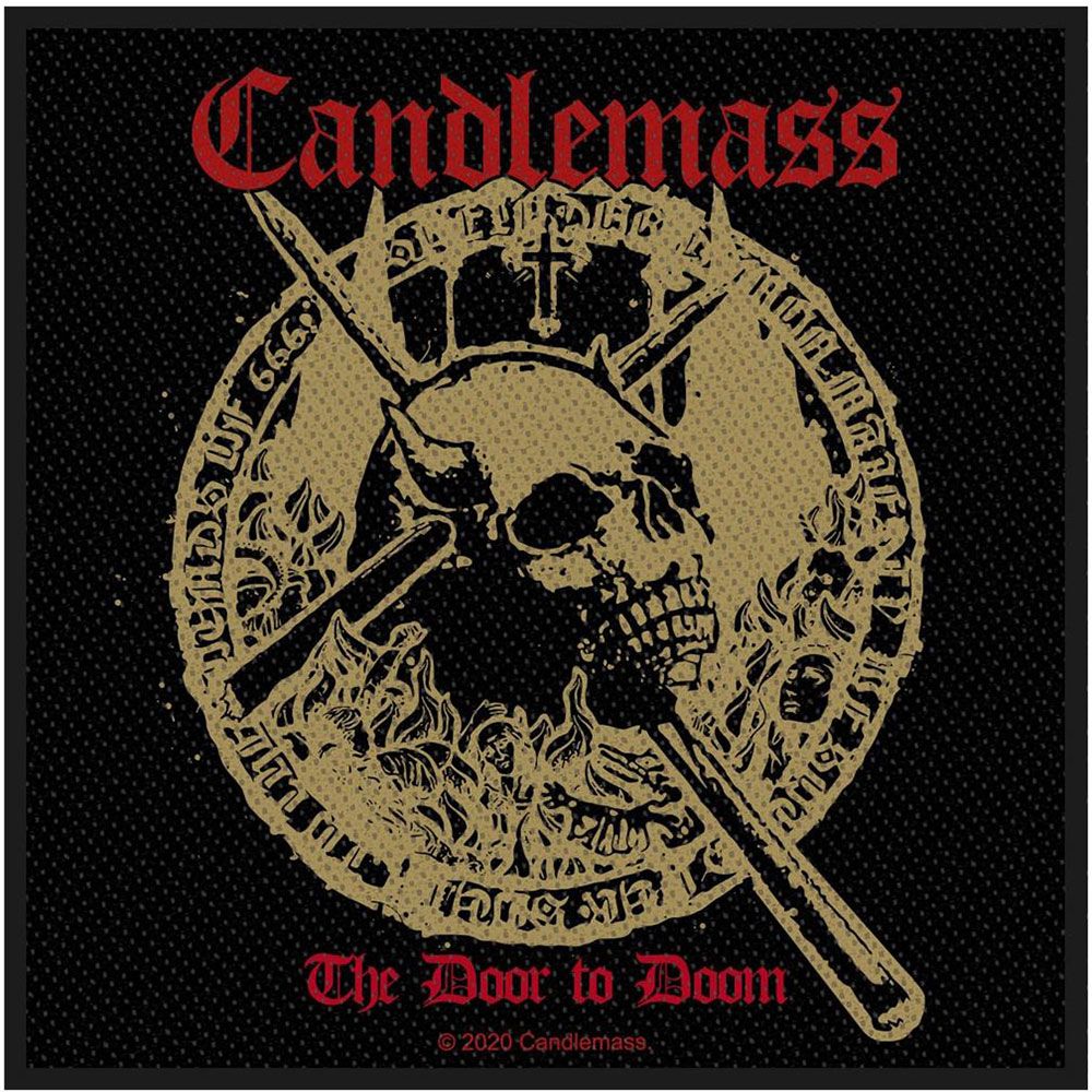 CANDLEMASS: The Door To Doom Standard Patch (tygmärke)