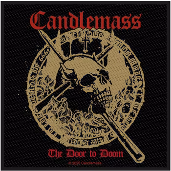 CANDLEMASS: The Door To Doom Standard Patch (tygmärke)