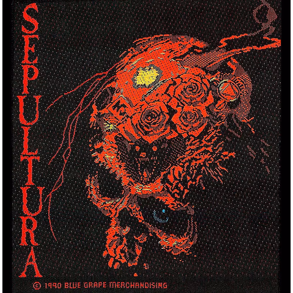SEPULTURA: Beneath The Remains Standard Patch (tygmärke)