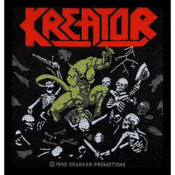 KREATOR: Pleasure To Kill Standard Patch (tygmärke)
