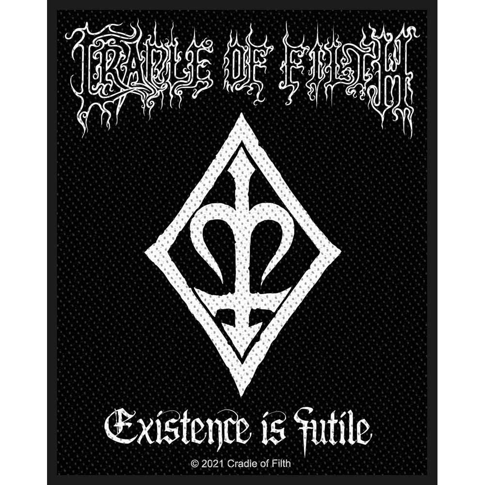 CRADLE OF FILTH: Existence Is Futile Standard Patch (tygmärke)