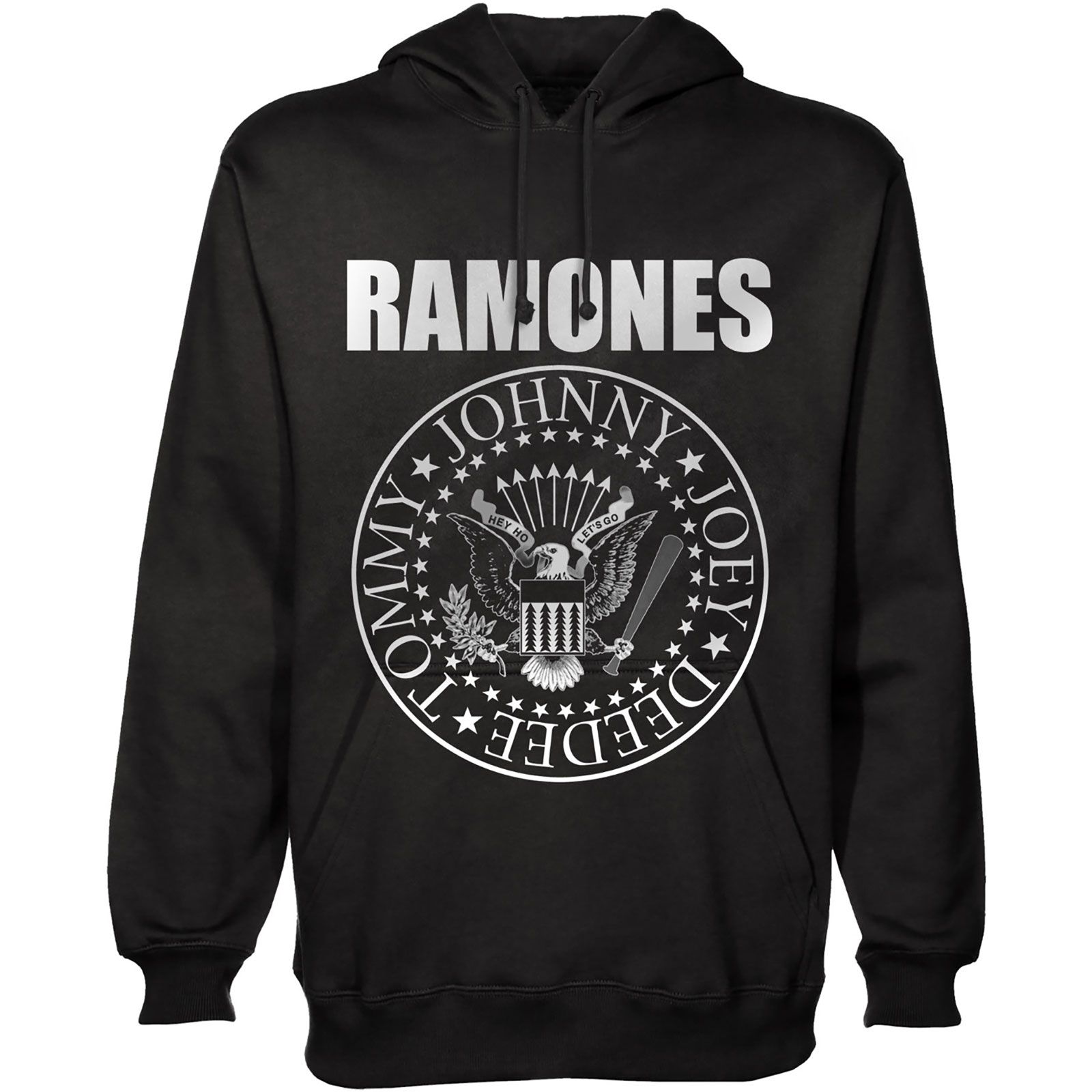 RAMONES: Presidential Seal Pullover Hoodie (black)