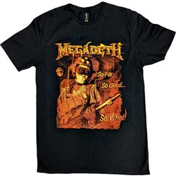 MEGADETH: So Far So Good So What Tonal Glitch T-shirt (black)
