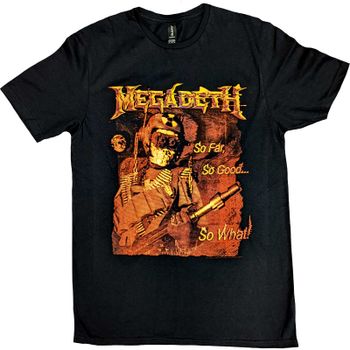 MEGADETH: So Far So Good So What Tonal Glitch T-shirt (black)