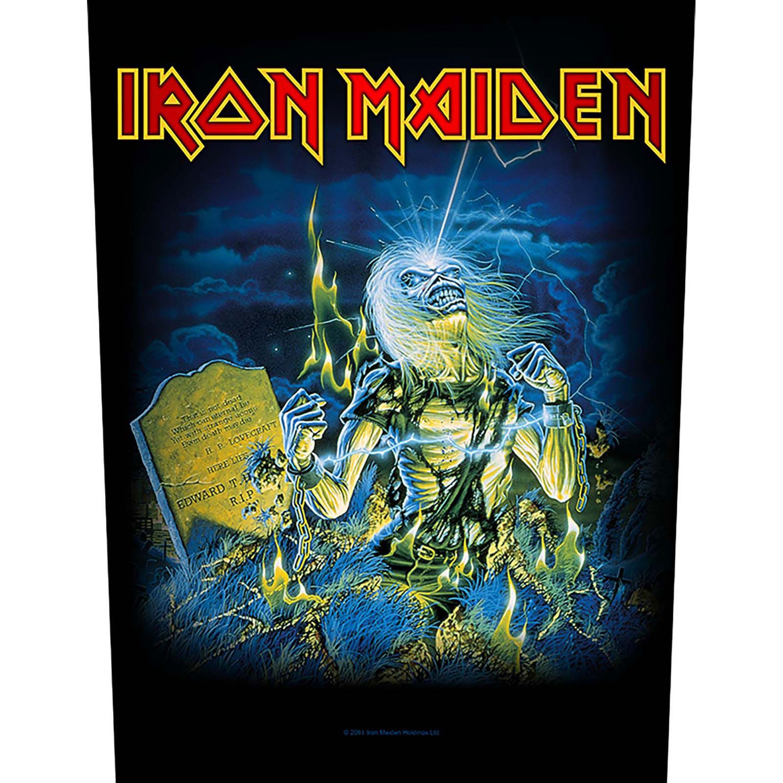 IRON MAIDEN: Live After Death Back Patch (ryggmärke)