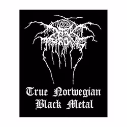 DARKTHRONE: True Norwegian Black Metal Standard Patch (tygmärke)