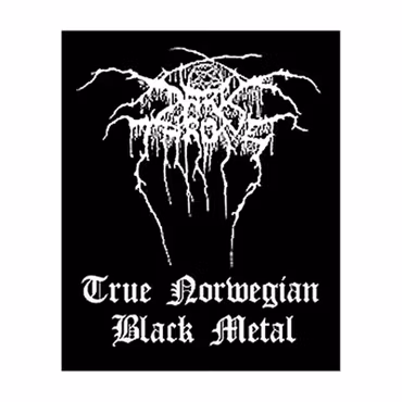 DARKTHRONE: True Norwegian Black Metal Standard Patch (tygmärke)