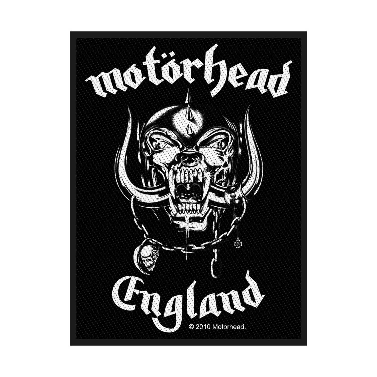 MOTÖRHEAD: England Standard Patch (tygmärke)