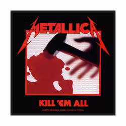 METALLICA: Kill ´Em All Standard Patch (tygmärke)