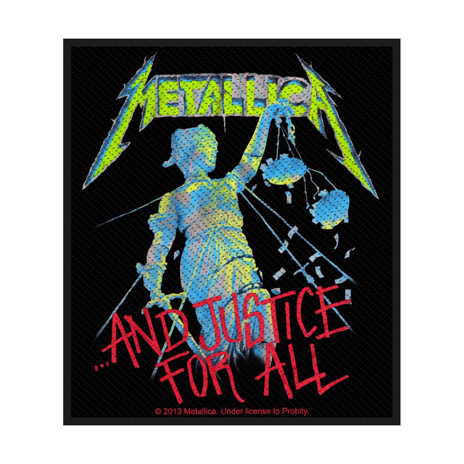 METALLICA: And Justice For All Standard Patch (tygmärke)