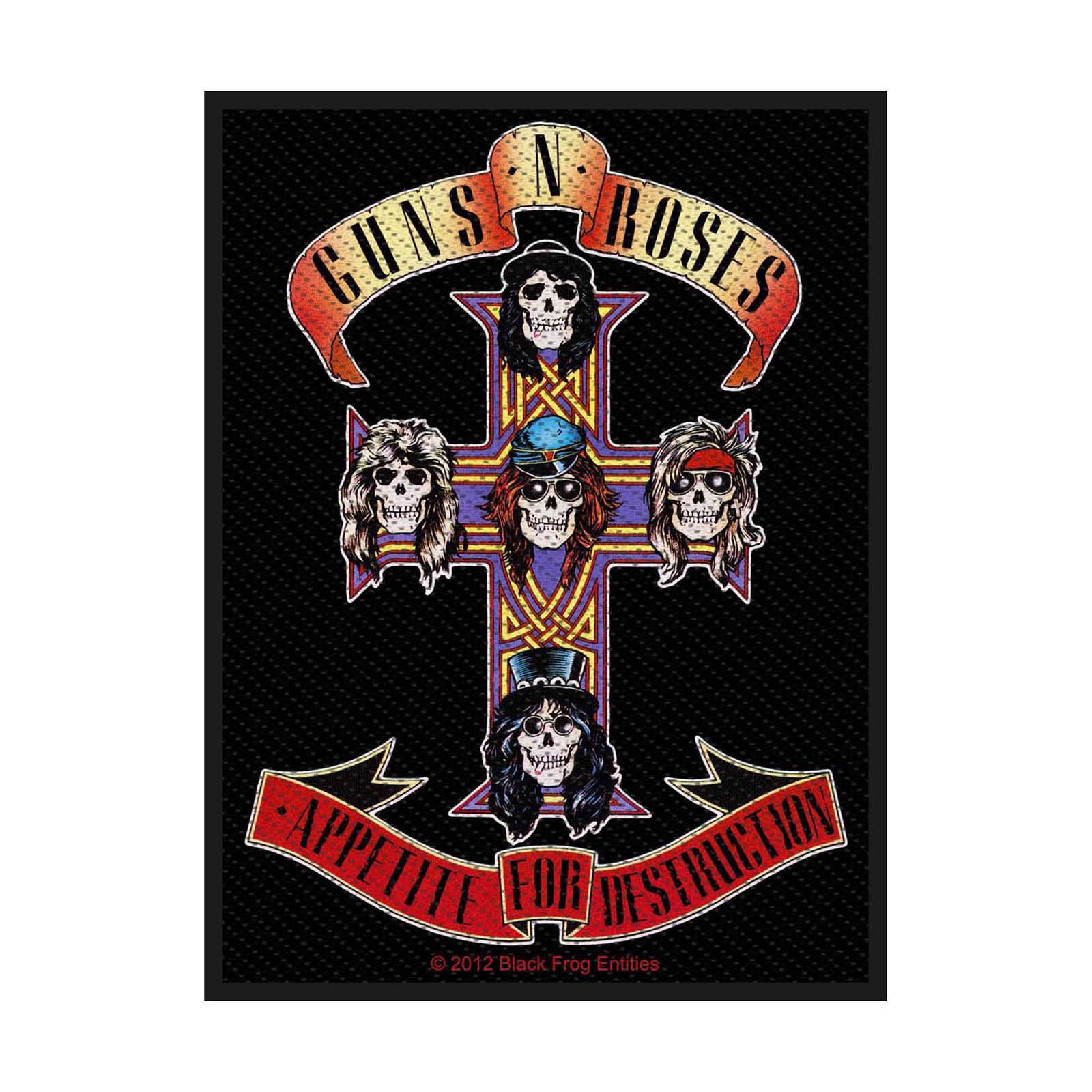 GUNS N' ROSES: Appetite Standard Patch (tygmärke)