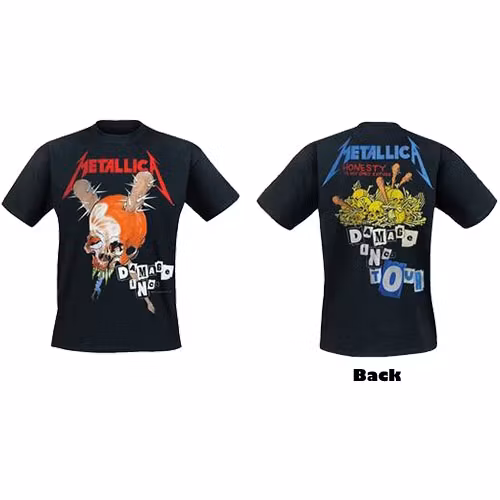 METALLICA: Damage Inc (Back Print) T-shirt (black)