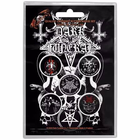 DARK FUNERAL: The Black Hordes Button Badge Pack