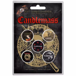 CANDLEMASS: The Door To Doom Button Badge Pack