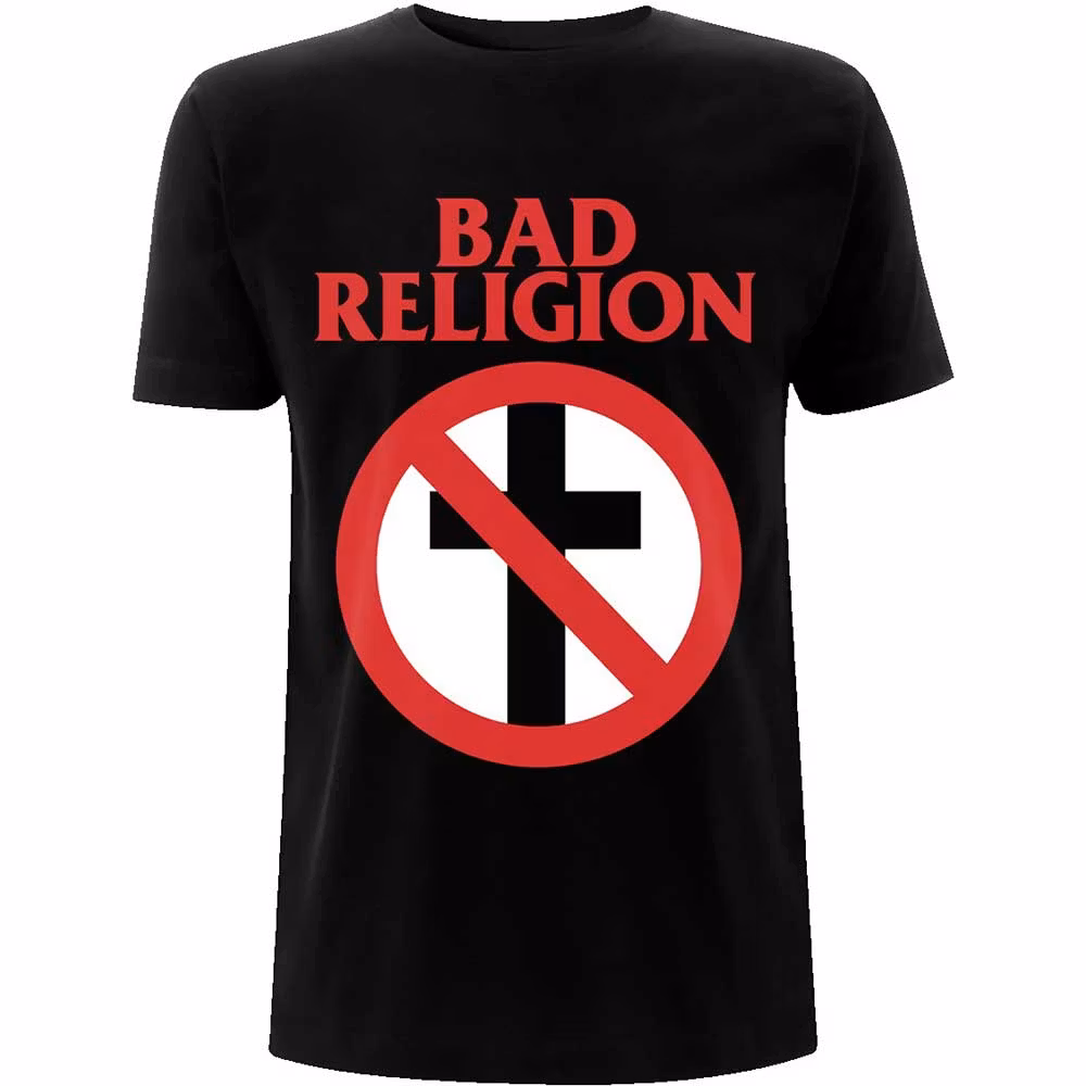 BAD RELIGION: Classic Buster Cross T-shirt (black)