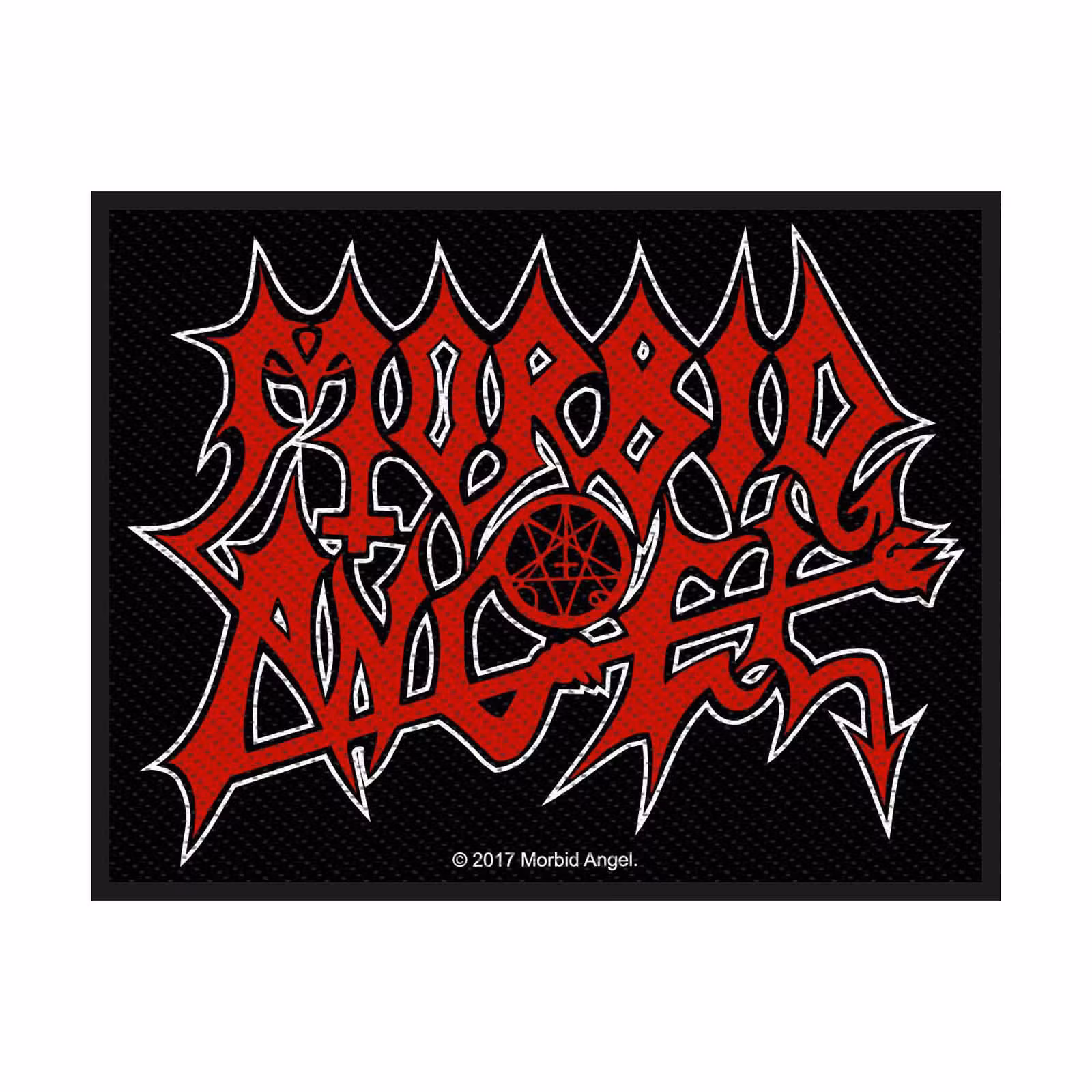 MORBID ANGEL: Logo Standard Patch (tygmärke)
