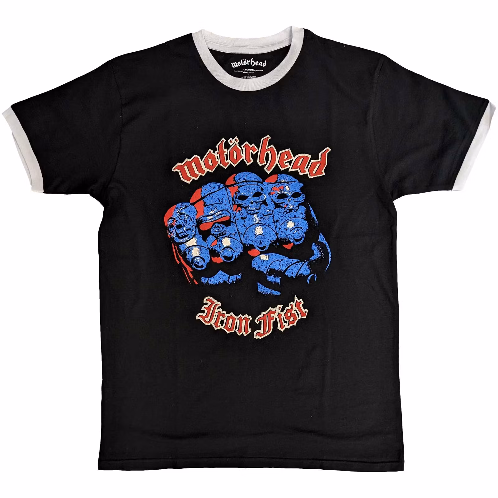 MOTÖRHEAD: Iron Fist Ringer T-shirt (black)