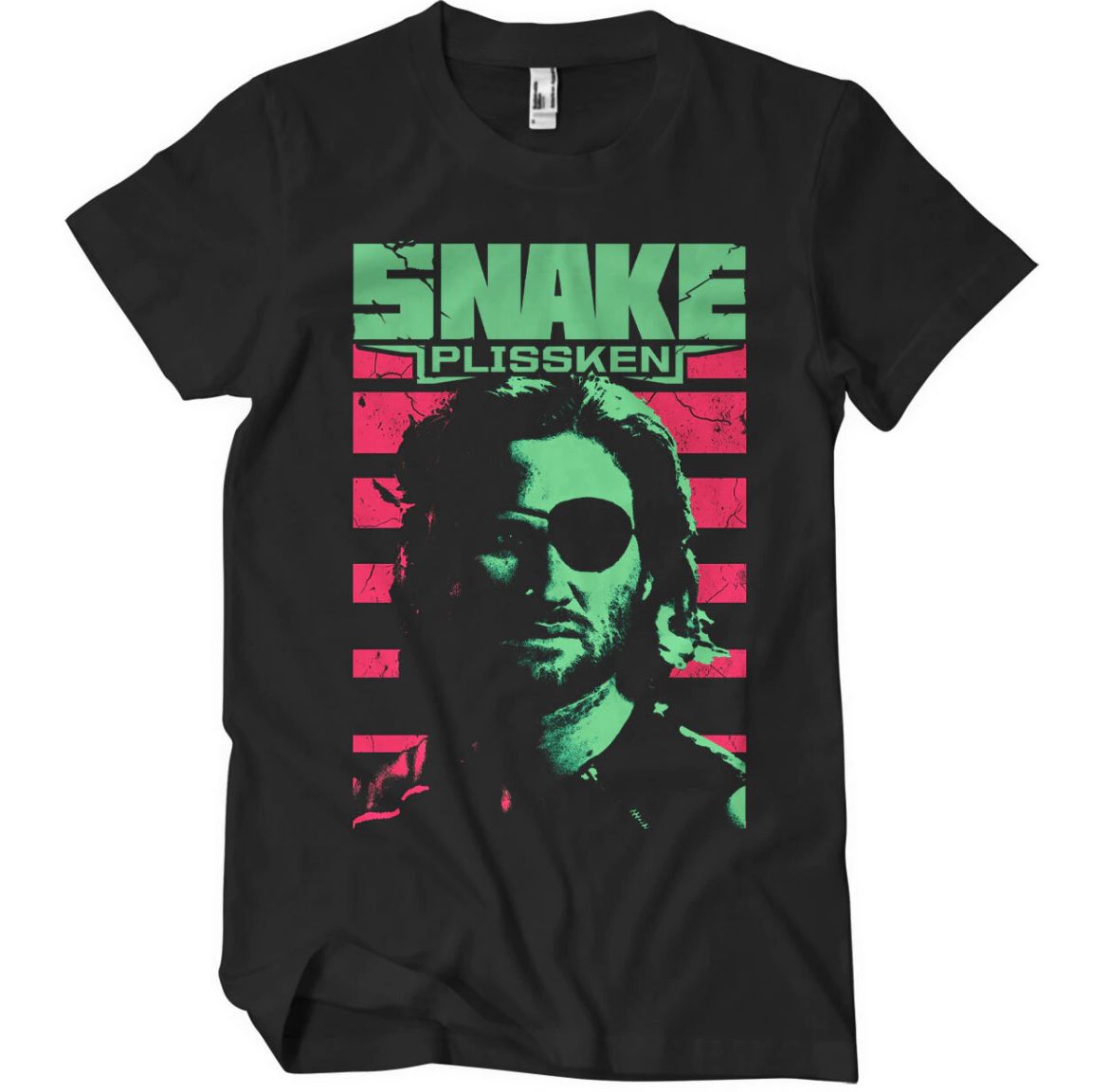 ESCAPE FROM NEW YORK: Snake Plissken T-Shirt (Black)