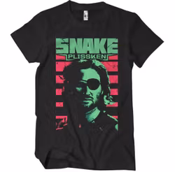 ESCAPE FROM NEW YORK: Snake Plissken T-Shirt (Black)