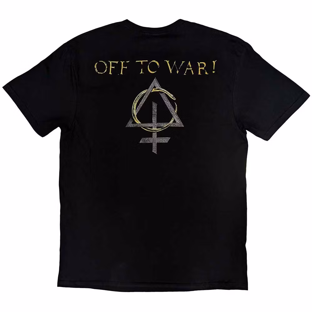 BEHEMOTH: Off To War! (back print) T-shirt (black)