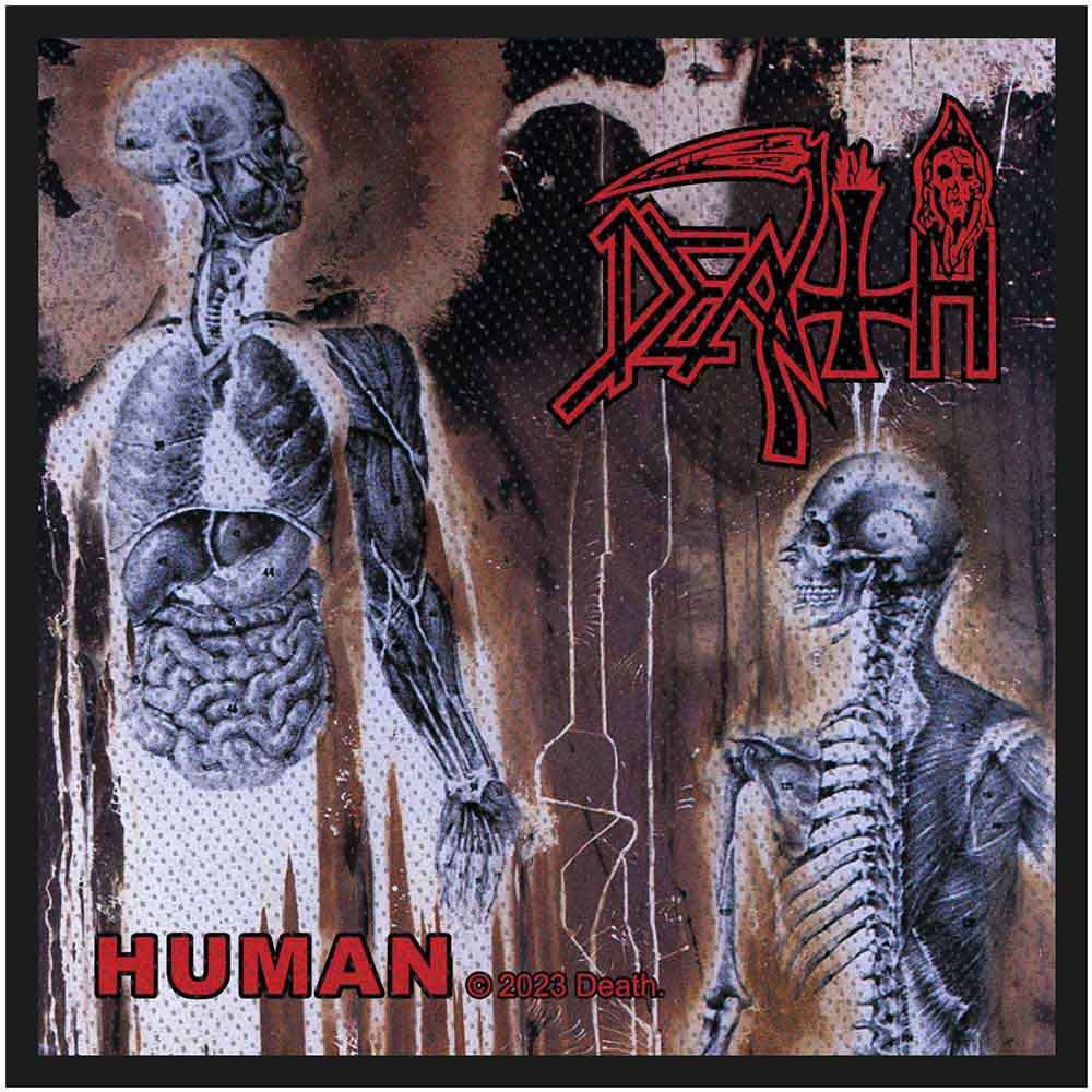 DEATH: Human Standard Patch (tygmärke)