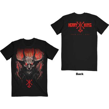 KERRY KING: From Hell I Rise (Back Print) T-shirt (black)