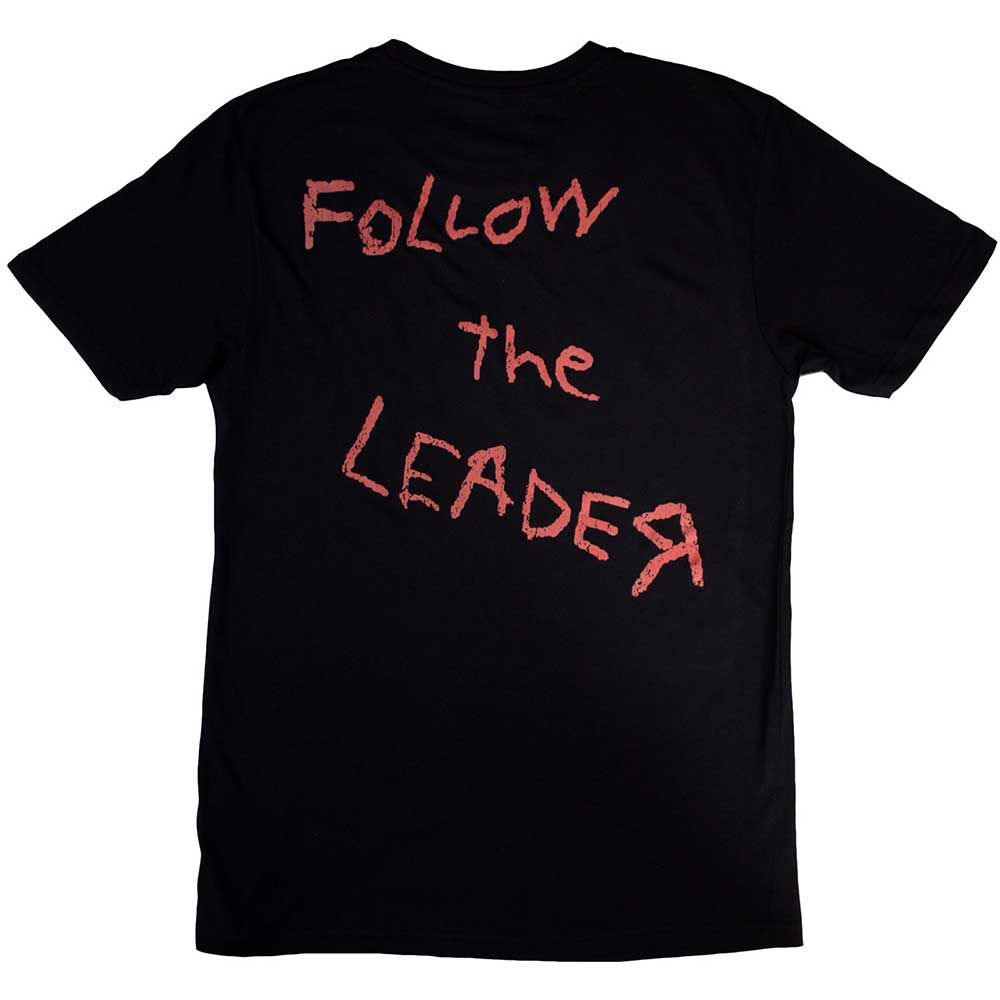 KORN: Follow The Leader Hopscotch (Back print) T-shirt (black)