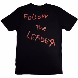 KORN: Follow The Leader Hopscotch (Back print) T-shirt (black)
