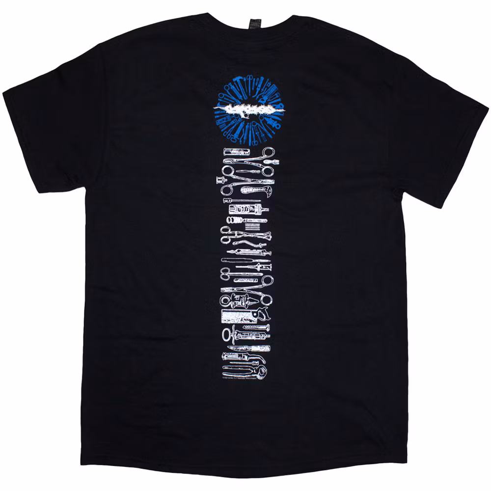 CARCASS: Necro Head (Back Print) T-shirt (black)