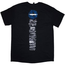 CARCASS: Necro Head (Back Print) T-shirt (black)