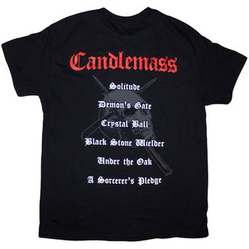 CANDLEMASS: Epicus Doomicus Metallicus (Back Print) T-shirt (black)